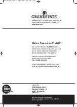 Preview for 41 page of GRANDSTATE 11132311 Safety, Installation, Operation And Maintenance