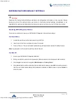 Preview for 42 page of Grandstream Networks DP760 User Manual