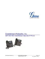 Grandstream Networks GPX1405 User Manual предпросмотр