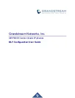 Grandstream Networks GRP2613 Configuration User Manual preview