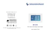 Предварительный просмотр 1 страницы Grandstream Networks GSC3570 Quick Installation Manual