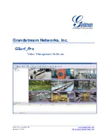 Grandstream Networks GSurf_Pro User Manual preview