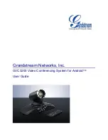 Preview for 1 page of Grandstream Networks GVC3200 User Manual