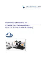 Preview for 1 page of Grandstream Networks GVC320x User Manual