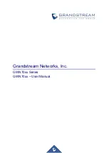 Предварительный просмотр 1 страницы Grandstream Networks GWN70 Series User Manual