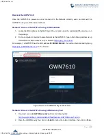 Предварительный просмотр 20 страницы Grandstream Networks GWN7610 User Manual