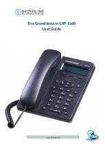 Grandstream Networks GXP1160 User Manual preview