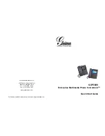 Preview for 1 page of Grandstream Networks GXP2200 Quick Start Manual