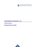 Grandstream Networks UCM63 Series Service Manual preview