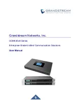 Preview for 1 page of Grandstream Networks UCM630 A Series User Manual