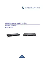 Grandstream Networks UCM6510 User Manual preview