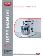 Предварительный просмотр 1 страницы GRANGE equipment GRPB7 User Manual