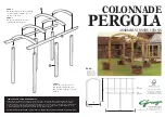 Grange Fencing COLONNADE PERGOLA Assembly Instructions preview