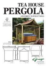 Grange Fencing TEA HOUSE PERGOLA Assembly Instructions Manual preview