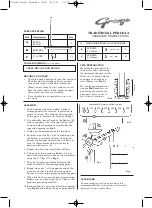 Предварительный просмотр 2 страницы Grange TRADITIONAL PERGOLA Assembly Instructions