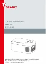 Preview for 1 page of Granit 11156553 Operating Instructions Manual