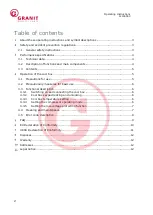 Preview for 2 page of Granit 11156553 Operating Instructions Manual