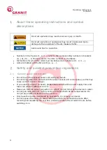 Preview for 3 page of Granit 11156553 Operating Instructions Manual