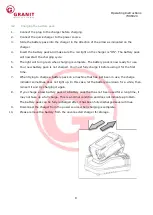 Preview for 11 page of Granit 7306020 Operating Instructions Manual