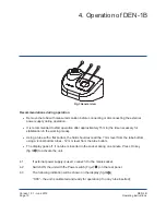 Предварительный просмотр 10 страницы Grant-bio DEN-1B Operating Instructions Manual