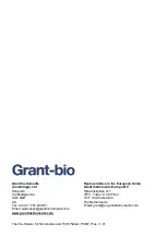 Предварительный просмотр 16 страницы Grant-bio PCMT Plus Operating Manual