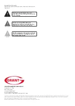 Preview for 2 page of Grant Aerona 3 T205 - C User Instructions