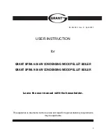 Grant Spira 6-26 kW User Instruction предпросмотр