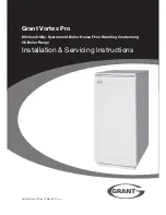 Предварительный просмотр 1 страницы Grant Vortex Pro Installation & Servicing Instructions Manual