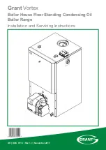 Grant Vortex VTXBH1521 Installation And Servicing Instructions предпросмотр