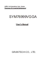 Grantech SYM76999VGGA User Manual preview