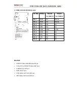 Preview for 4 page of Grantech SYS8F377VGGA-3OM Quick Installation Manual