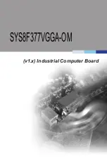 Grantech SYS8F377VGGA-OM User Manual preview