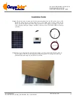 Preview for 2 page of Grape Solar GS-100-KIT Installation Manual