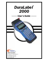 Graphic Products DuraLabel 2000 User Manual preview