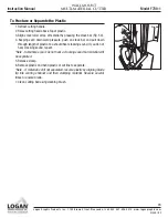 Preview for 16 page of Graphic Products Logan F700-1 Instruction Manual