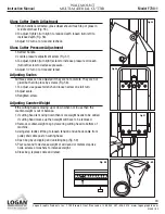 Preview for 18 page of Graphic Products Logan F700-1 Instruction Manual