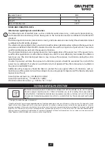 Preview for 27 page of GRAPHITE PRO 59GP001 Instruction Manual