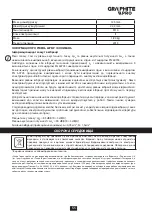 Preview for 55 page of GRAPHITE PRO 59GP001 Instruction Manual