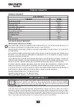 Preview for 114 page of GRAPHITE PRO 59GP001 Instruction Manual