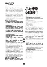 Preview for 50 page of GRAPHITE PRO 59GP002 Manual