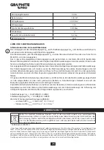 Preview for 26 page of GRAPHITE PRO 59GP800 Instruction Manual