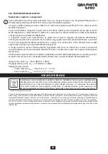 Preview for 43 page of GRAPHITE PRO 59GP800 Instruction Manual