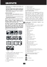 Предварительный просмотр 8 страницы Graphite 430035 Instruction Manual