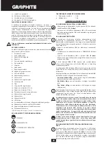 Предварительный просмотр 42 страницы Graphite 430035 Instruction Manual