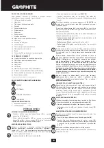 Предварительный просмотр 54 страницы Graphite 430035 Instruction Manual