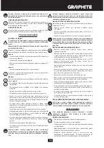 Предварительный просмотр 55 страницы Graphite 430035 Instruction Manual