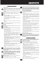 Предварительный просмотр 67 страницы Graphite 430035 Instruction Manual