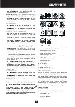 Предварительный просмотр 83 страницы Graphite 430035 Instruction Manual