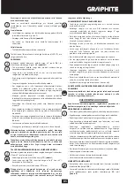 Предварительный просмотр 85 страницы Graphite 430035 Instruction Manual