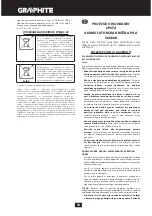 Предварительный просмотр 94 страницы Graphite 430035 Instruction Manual